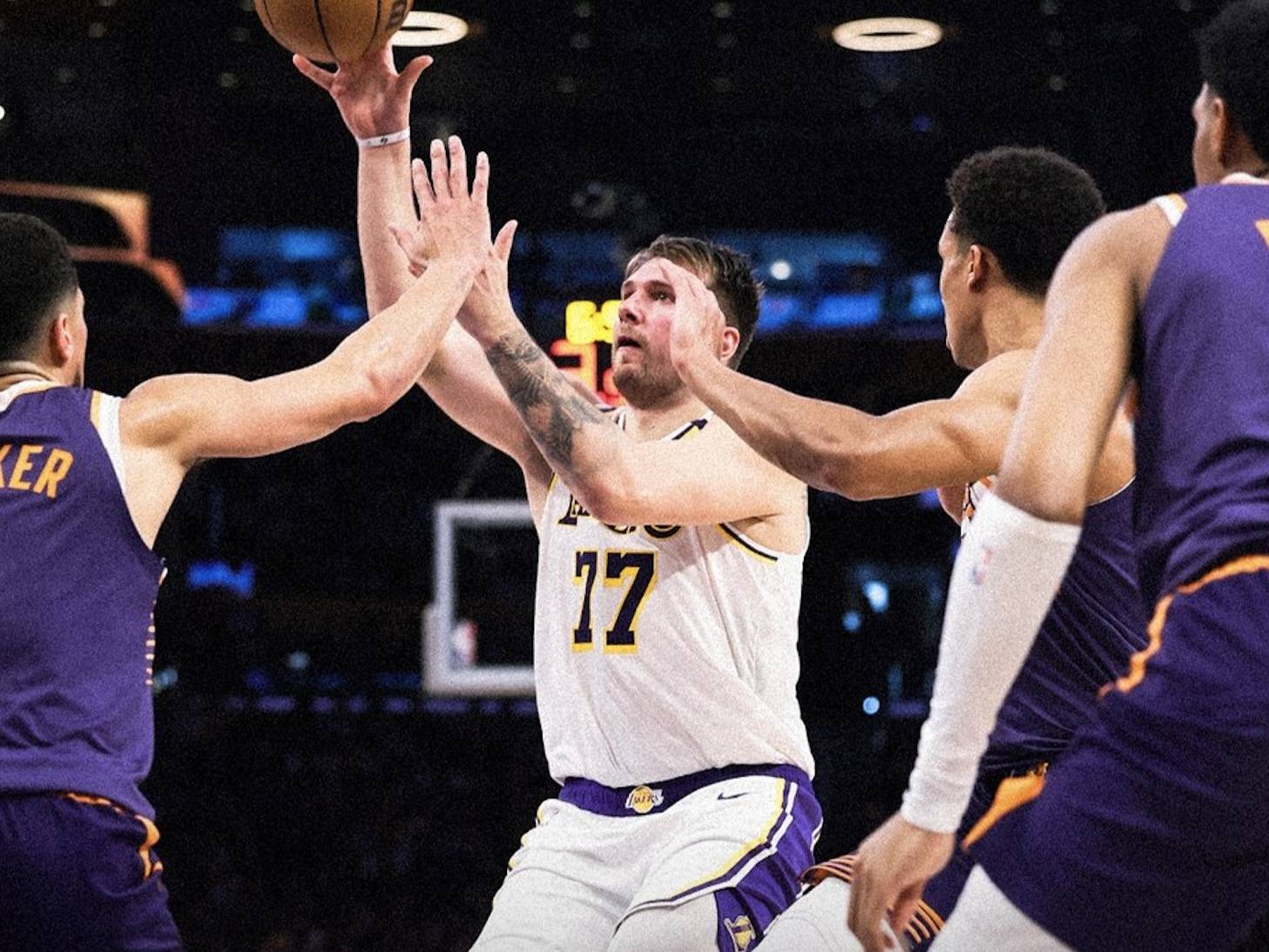 NBA常规赛：湖人主场大胜太阳，豪取五连胜