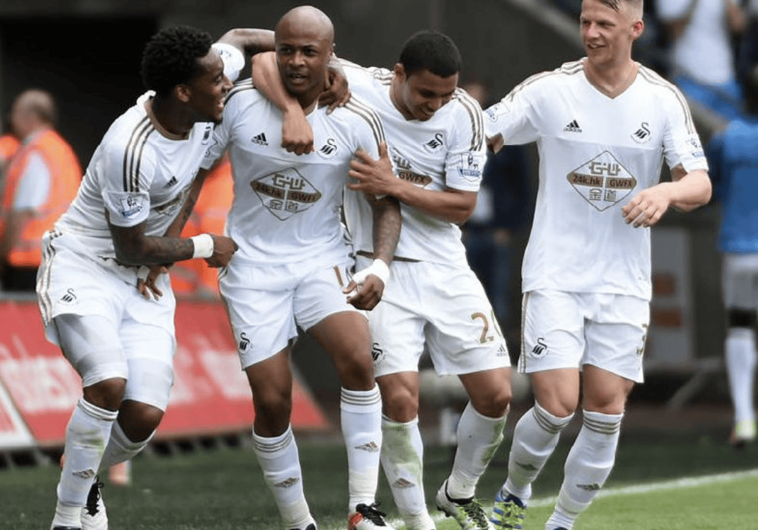 斯旺西客场取胜,成功摆脱保级危机 斯旺西客场取胜,成功摆脱保级危机