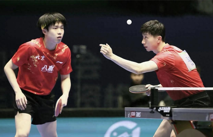 韩国队鏖战日本队,马龙扛起全队 韩国队鏖战日本队,马龙扛起全队